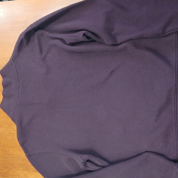 Mens Perry Ellis Maroon V-Neck Sweater Medium - Picture 5 of 8